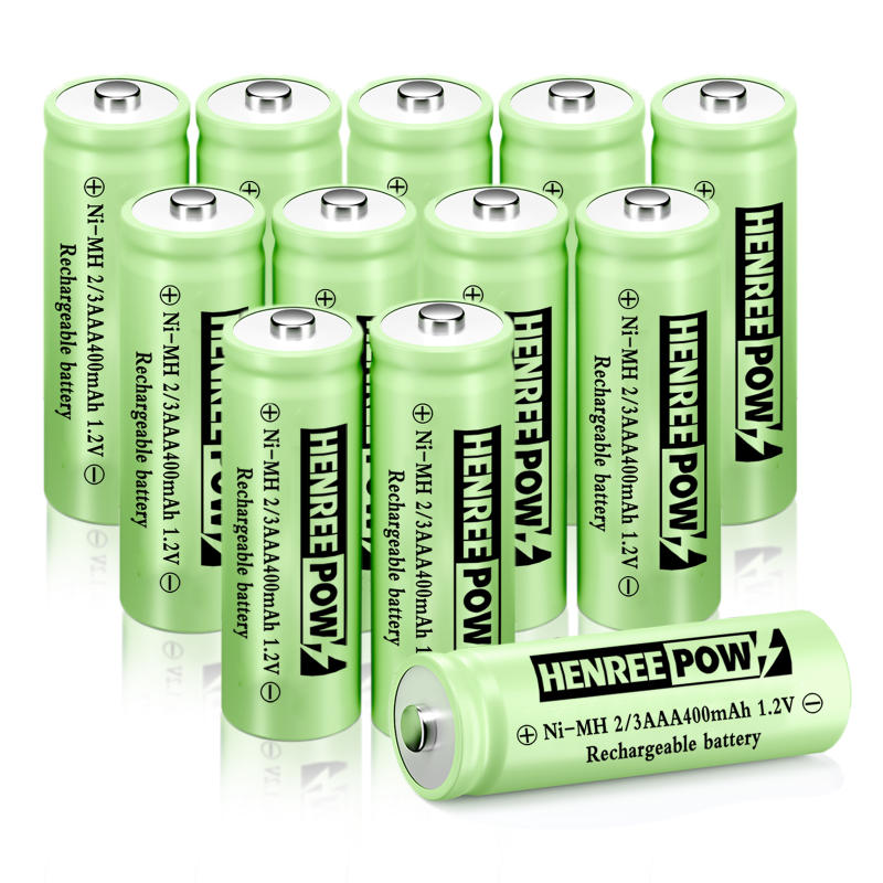 „Henreepow 1.2V 600mAh AA Ni-MH“ įkraunamos baterijos