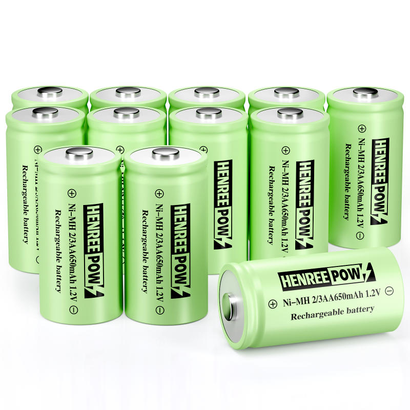 „Henreepow 1.2V 600mAh AA Ni-MH“ įkraunamos baterijos